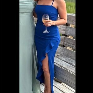 Royal Blue Dress